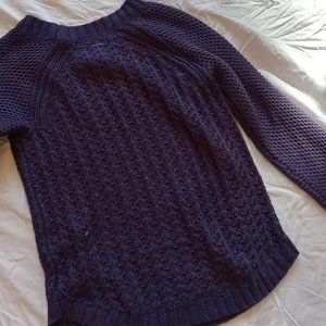 Calvin Klein dark purple knitted sweater